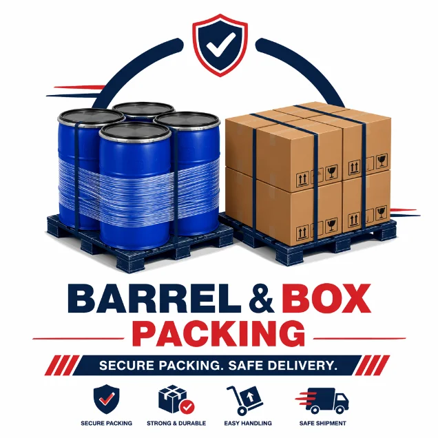 Barrel and box packing — secure packing, safe delivery