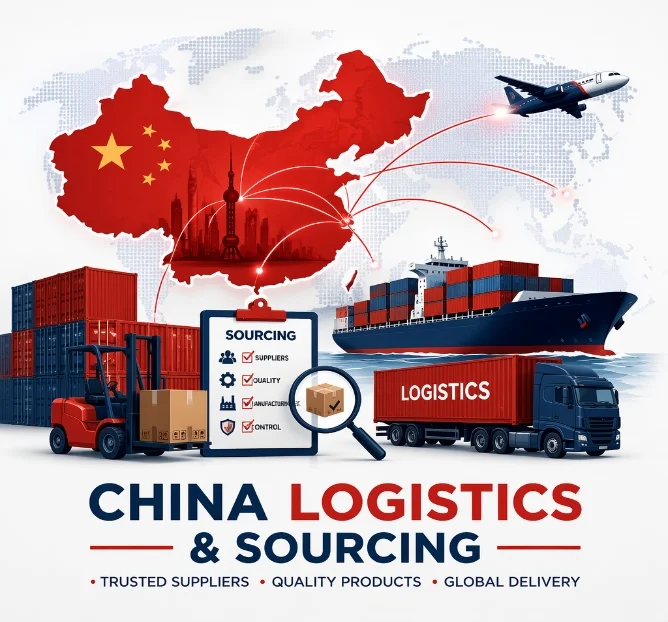 China logistics and sourcing — trusted suppliers, quality products, global delivery